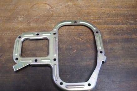 1956-62 Shift Boot Retainer Plate,Zinc Plated, OEM