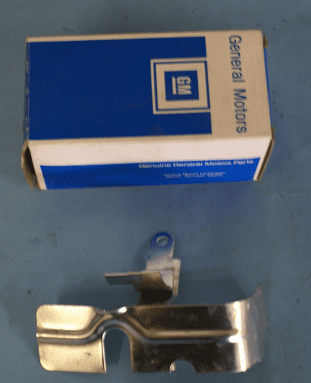 1957-1979 Corvette C1 C2 C3 GM 3917664 GM 3815 Spark Plug Ignition Shield (RH), New,