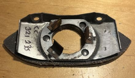 1958-1960 Corvette C1 Muffler Exhaust bumper outlet support insulator C.Central 321230