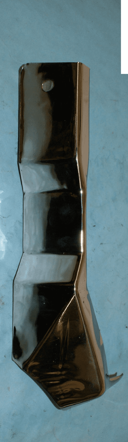 1958-1962 Corvette C1 GM3728950 RH Vertical Ignition Shield A5434, Used Good