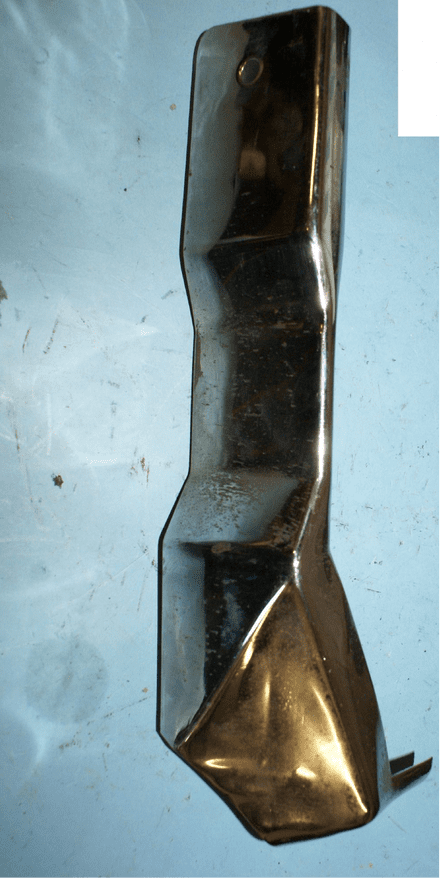 1958-1962 Corvette C1 RH Vertical Ignition Shield GM3728950 Used