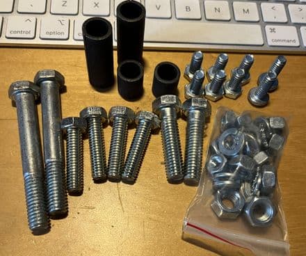 1958-1962 Corvette Fr license bar bumperette KIT CA 26107 new