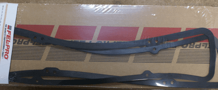 1958-1986 Corvette, hard rubber Valve Cover Gaskets,Fel-Pro VS12869R,New