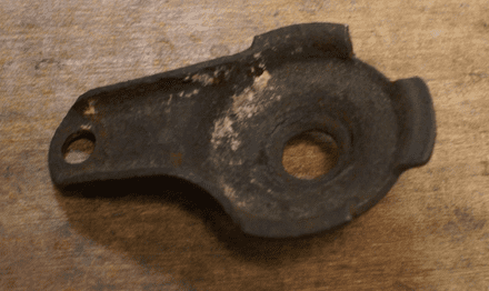 1958-62 Front Lower Shock Mount,OEM,Used