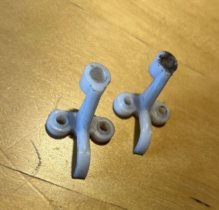 1958-82 Headlight Adjusters (no screws ) Set of 2 ,Used