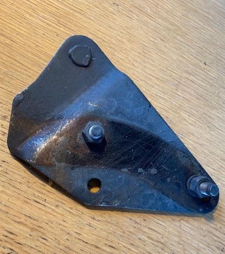 1959-1962 Corvette C1 Clutch Arm BRACKET GM 3757619 with correct countersunk bolt