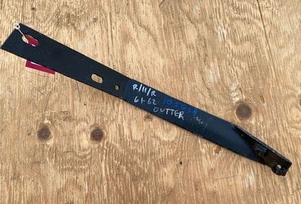 1961-1962 C1 Corvette, Rear RH bumper BRACE REINFORCEMENT used ,