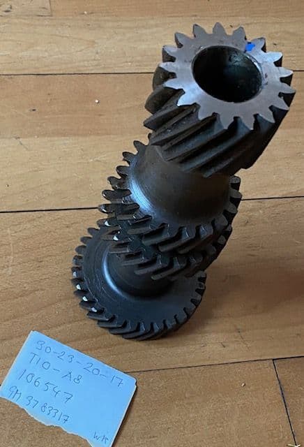 1962- Borg Warner T-10 (GM 3783317) BW T10 A8 GEAR CLUSTER 30-23-20-17 new