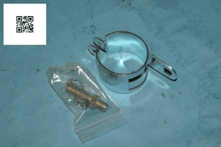 1963-1965 Corvette C2 Fuel Filter Bracket 300hp gf-90 w/stud, New