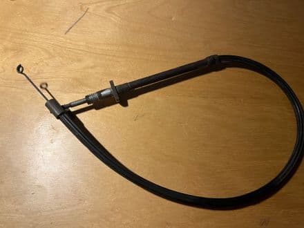 1963-1966 C2 Corvette 23.5" O.L. heater Control Cable, Used no knob