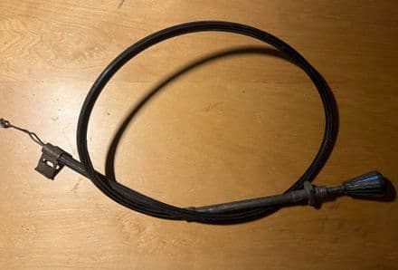1963-1966 C2 Corvette 35" O.L. Control Cable, Used (1)