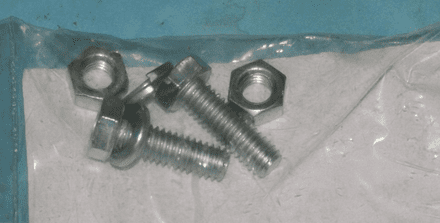 1963-1966 Corvette C2 Pedal Push Rod Bracket Bolt Set, Box C, New