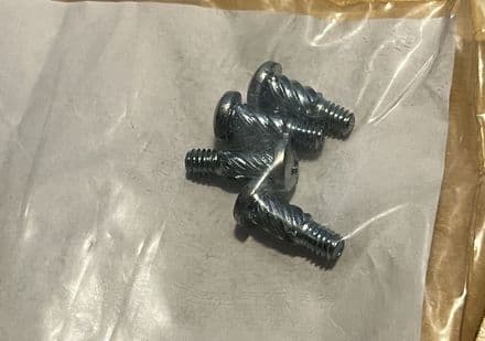 1963 - 1967 C2 C3 Licence License LENS SCREWS (4 Pc Set),New