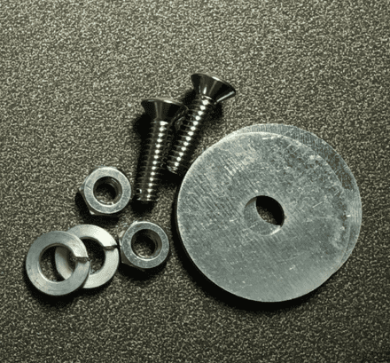 1963-1967 C2 Corvette,Convertible K1084 Top Rear Latch Screw Set,New,Box A