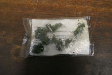 1963-1967 C2 Corvette Coupe,Flex Channel Clips x20 (Rear & Top Of Window),New