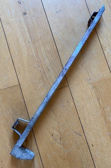 1963-1967 C2 Corvette Coupe only, 3840596 RH rear GLASS RUN CHANNEL good used