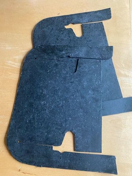 1963-1967 C2 Corvette,front inner wing fender PAIR FLAPS over upper A-Arm