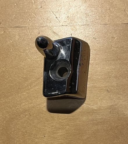 1963-1967 C2 Corvette, GM3826369 LH Front header Soft Top Conv GUIDE PIN used