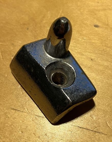 1963-1967 C2 Corvette, GM3826370 RH Front header Soft Top Conv GUIDE PIN used