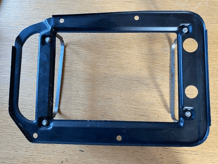 1963-1967 C2 Corvette MOUNT PLATE heater core non-AC , in STRAPS & GASKET