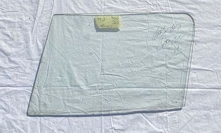 1963-1967 C2 Coupe, LH DOOR GLASS/WINDOW (No Sash),Scratched,Used