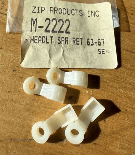 1963-1967 Corvette C2,Headlight Capsule Spring retainer Set New,