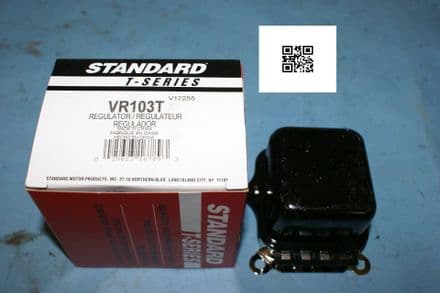 1963-1968 Corvette C2 C3 Voltage Regulator,Standard VR103, E-Tron D635, New