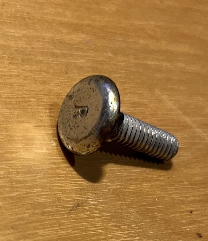 1963-1975 C2 C3 Corvette,Hardtop Bolt Rear single GM3828264. NOS