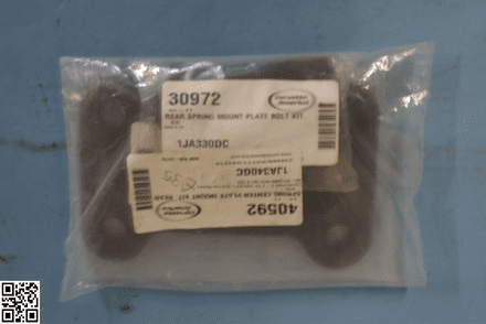 1963-1977 Corvette C2 C3, GM 3817582 Rr Spring Centre Plate Mount Kit