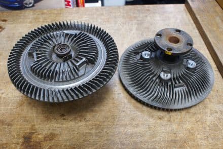 1963 -1977 Corvette,Fan Clutch "AZ", 7 1/4" Dia, 3/4" Hole, 2 1/8" C/C,Used