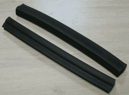 1963-1982 C2 C3 PAIR Splash Shield Edge SEALS,New