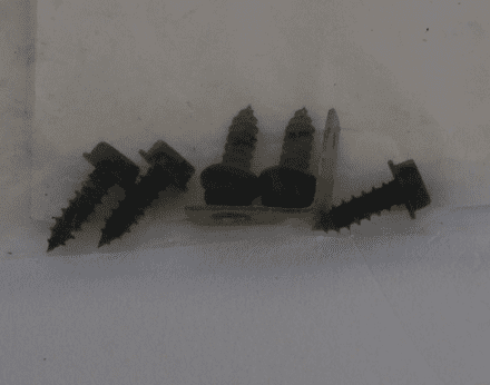 1963-1982 Corvette C2 C3,A/C Blower Motor Screw/Terminal Set,New