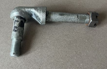 1963-1982  GM 3820929  Left Rear Lower Shock Mount,  zinc plated USED