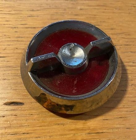 1963-64 reflector Door Lock Knob ,GM 3822507,Used