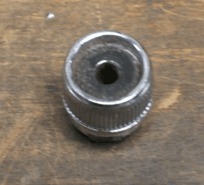 1963-66 C2 Dash Knob,Hex Key Way,Grub Screw Fix,Used