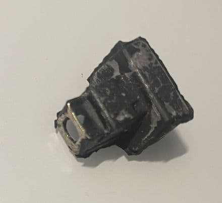 1963-67 C2 Corvette Conv Front Upper Door WINDOW Rubber STOP NOS, GM3824758,New