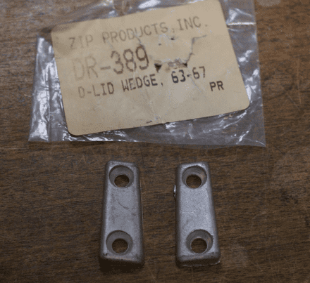 1963-67 C2 Corvette,Door/Deck Lid Wedges,DR-389,New