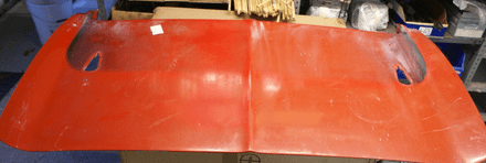 1963-67 C2 GM3871090 Corvette Convertible,Deck Lid. Used