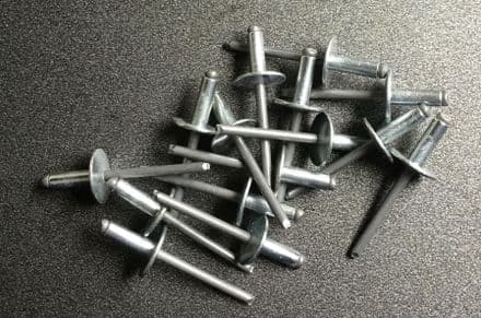 1963-67 Carpet Support Clip RIVETS x 14 LIC 14-03D new