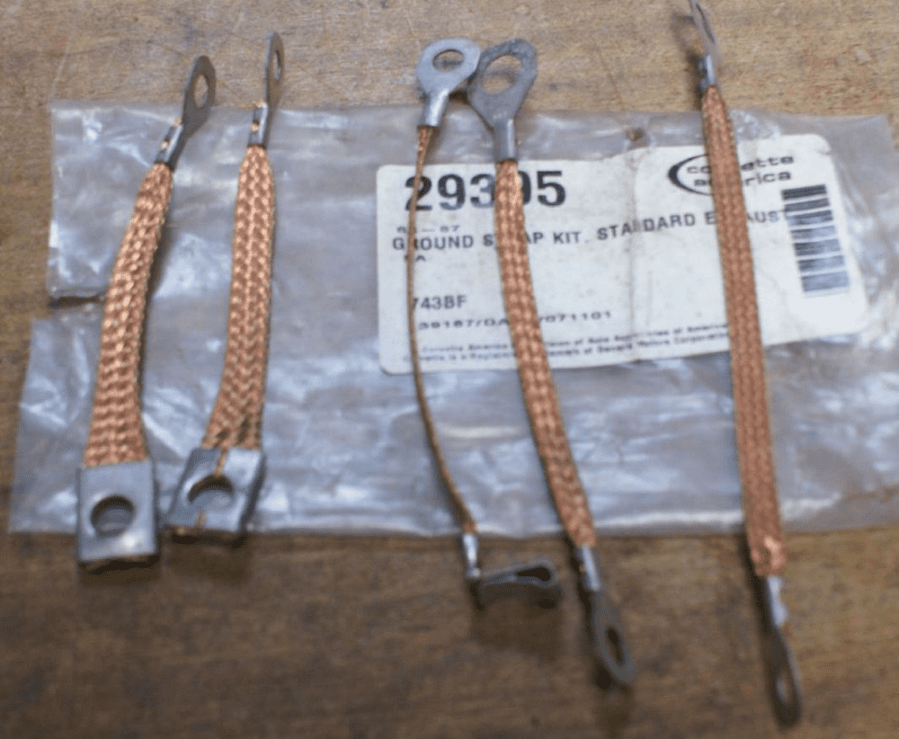 196367 Ground Strap Kit Standard Exhaust CA 29395 New