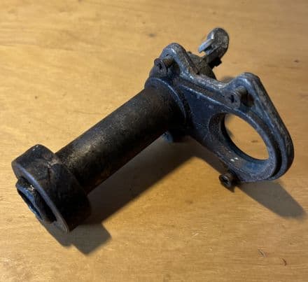 1963-67 Outer Headlight Pivot LH ,GM 3845789, inc screws & collarUsed