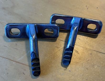 1963-67 PAIR Soft Top Rear convertible top Pins GM3822945 -46 Used worn