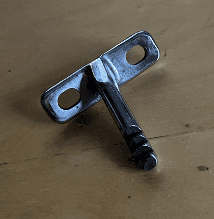 1963-67 Soft Top Rear convertible top Pin RH GM3822946 Used