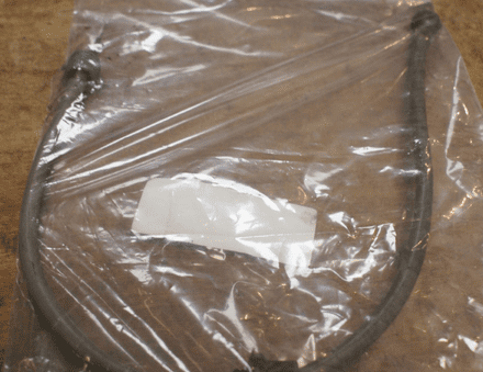 1963-68 Tachometer Cable W/Grommet,Grey,OEM,Used