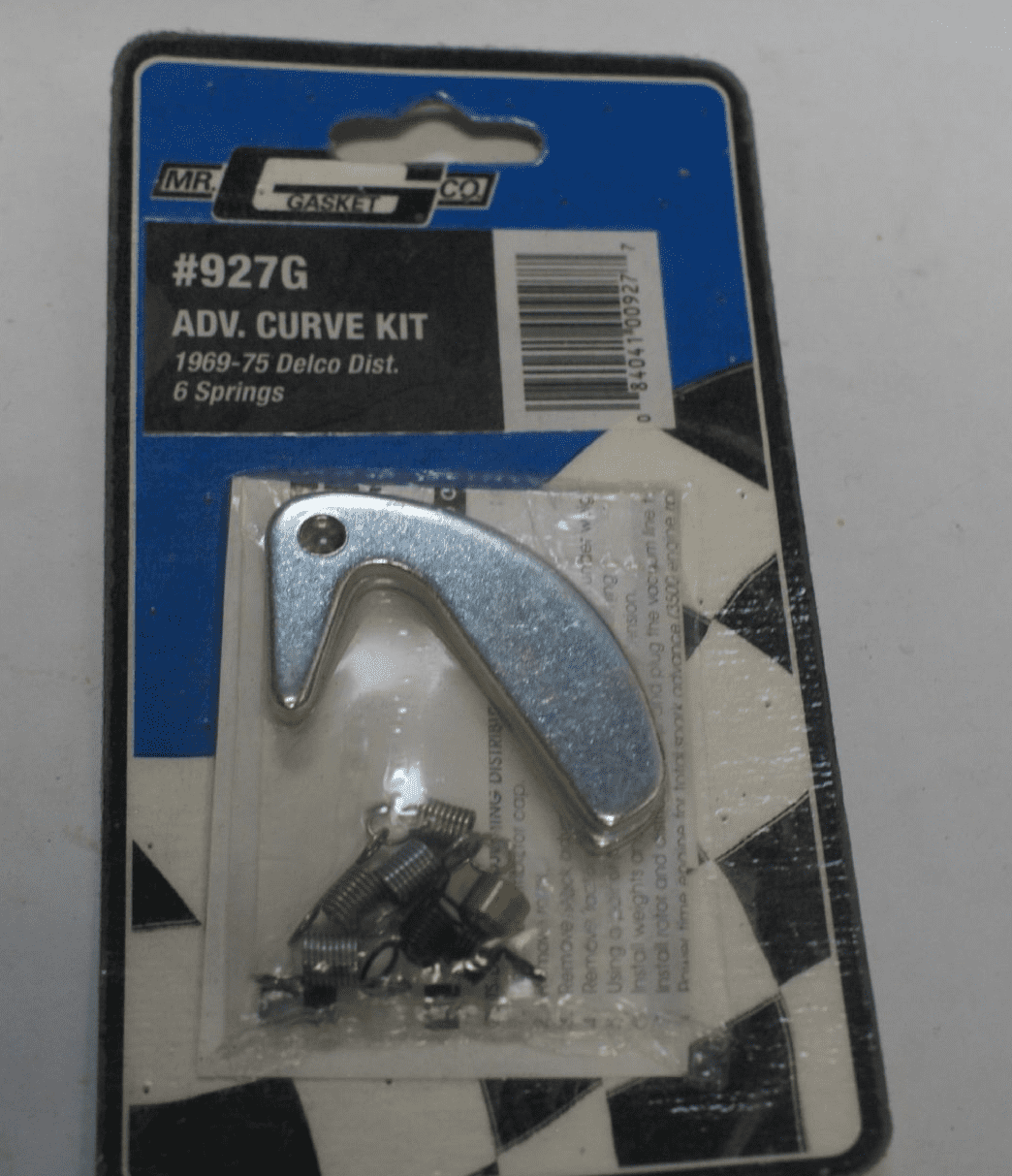 196374 Corvette Advance Curve Kit 927G New