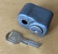 1963-76    Corvette C1 C2 , Spare Tyre Carrier LOCK UNIT GM 3912416 for repair only  used