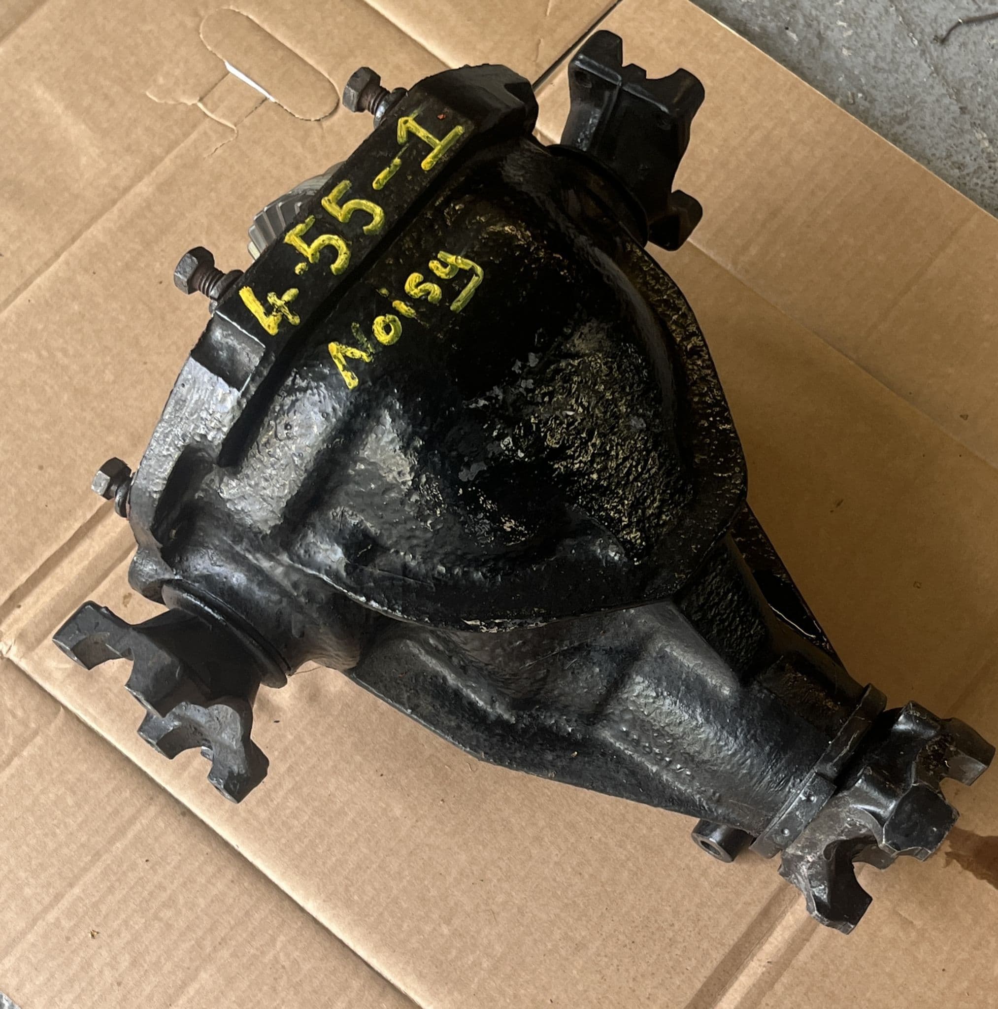 1963-79 Differential 4 55 1 Ratio Heavy Duty Drag Ratio Threaded Yokes ...