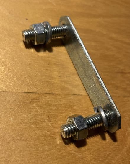 1963-82 C2 C3 Single Power Steering Ram Bracket,REINFORCEMENT SC-589,New