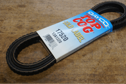 1963-82 DAYCO 17520 wide A/C Belt,Length-52.00",13A1320 New