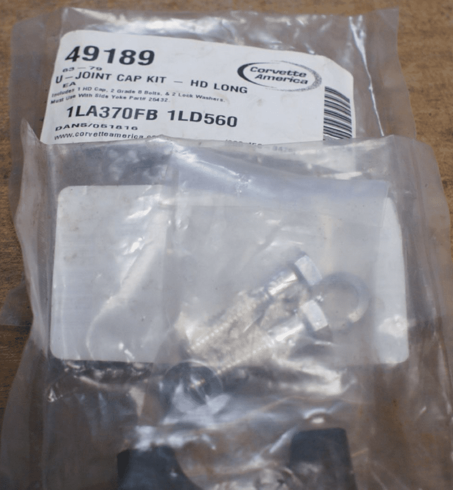 196382 UJoint Cap KitHD Long 49189 New